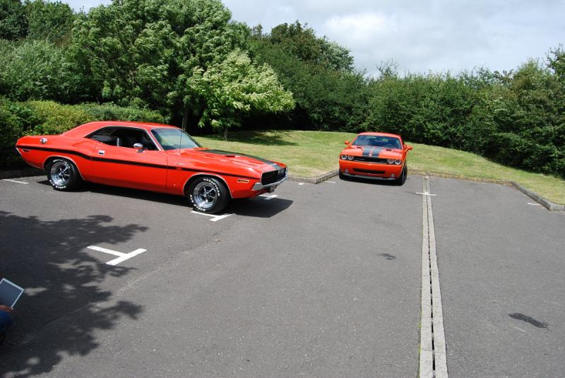 Illustration for article titled British Mopar Enthusiast Earns Fame Three Seconds At A Time With Vintage Challenger